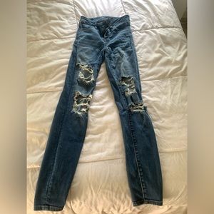 AE ripped jeans